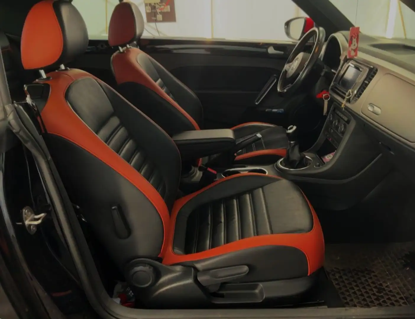 Volkswagen Maggiolino Maggiolino Cabrio 1.2 tsi bm Design Schwarz - 2