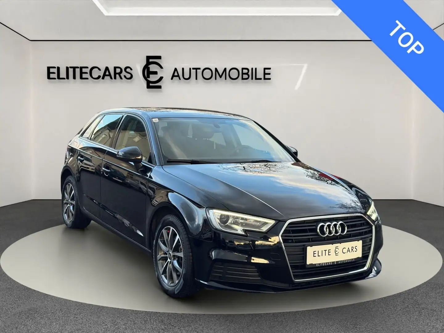 Audi A3 SB 1,0 TFSI SPORTBACK S / WENIG KM / 57§ PICKERL Schwarz - 1