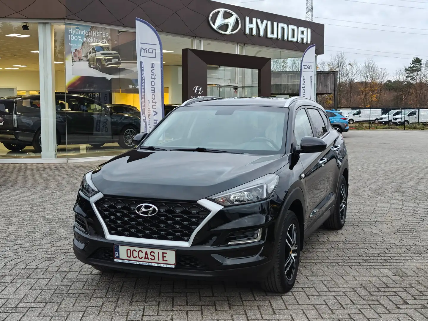 Hyundai TUCSON Leder *Android *Apple *Camera *Full service ondh. Zwart - 1