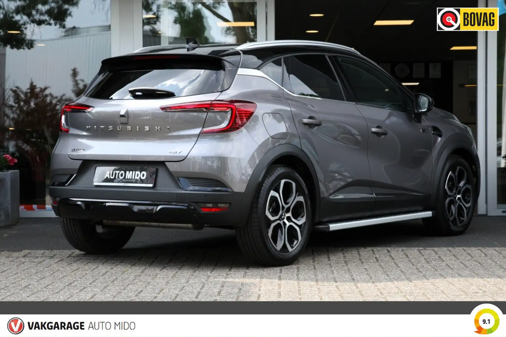 Mitsubishi ASX 1.6 HEV Hybride Automaat First Edition -Sidesteps- Grijs - 2