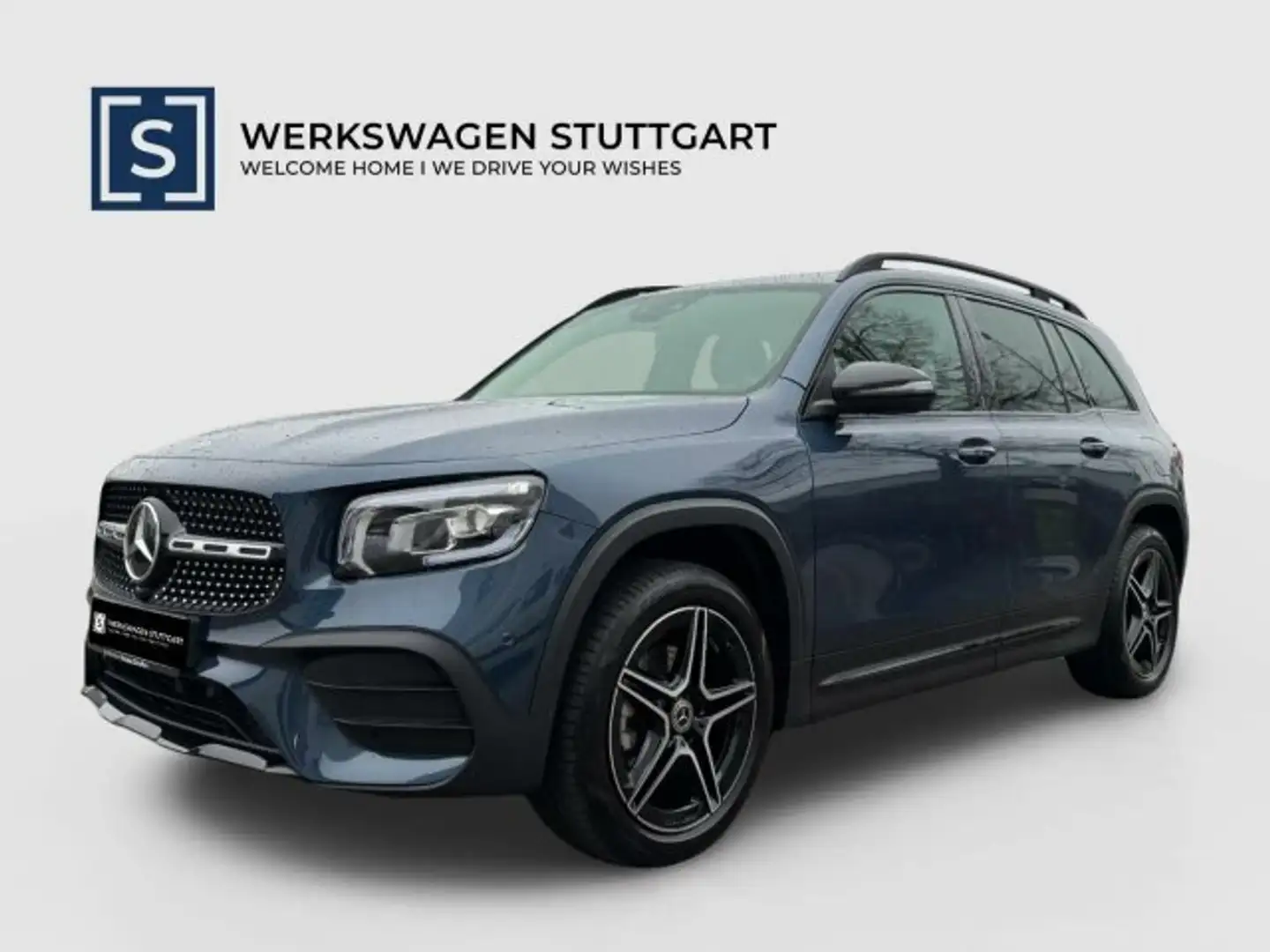 Mercedes-Benz GLB 200 GLB 200 AMG Night 7G-DCT AHK LED automHeck Ambi Kék - 1