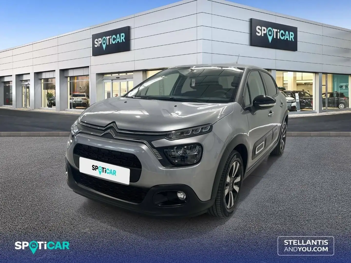 Citroen C3 PureTech 81KW (110CV) Max Gris - 1