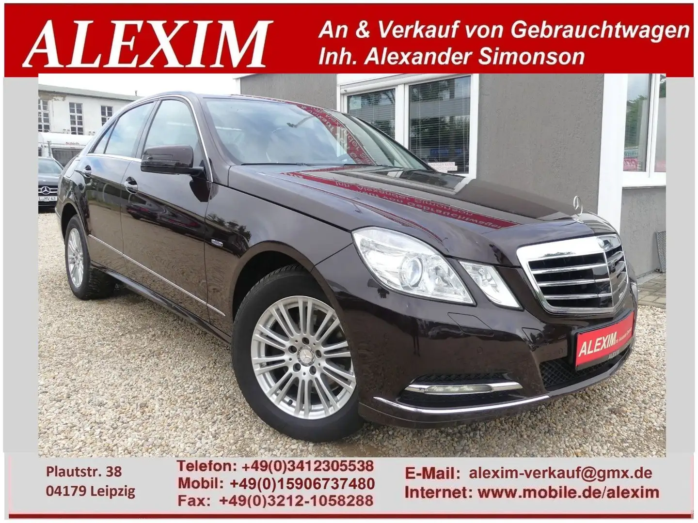 Mercedes-Benz E 250 CDI Lim. /Xenon/Standheizung/Distronic/Nav Brun - 1