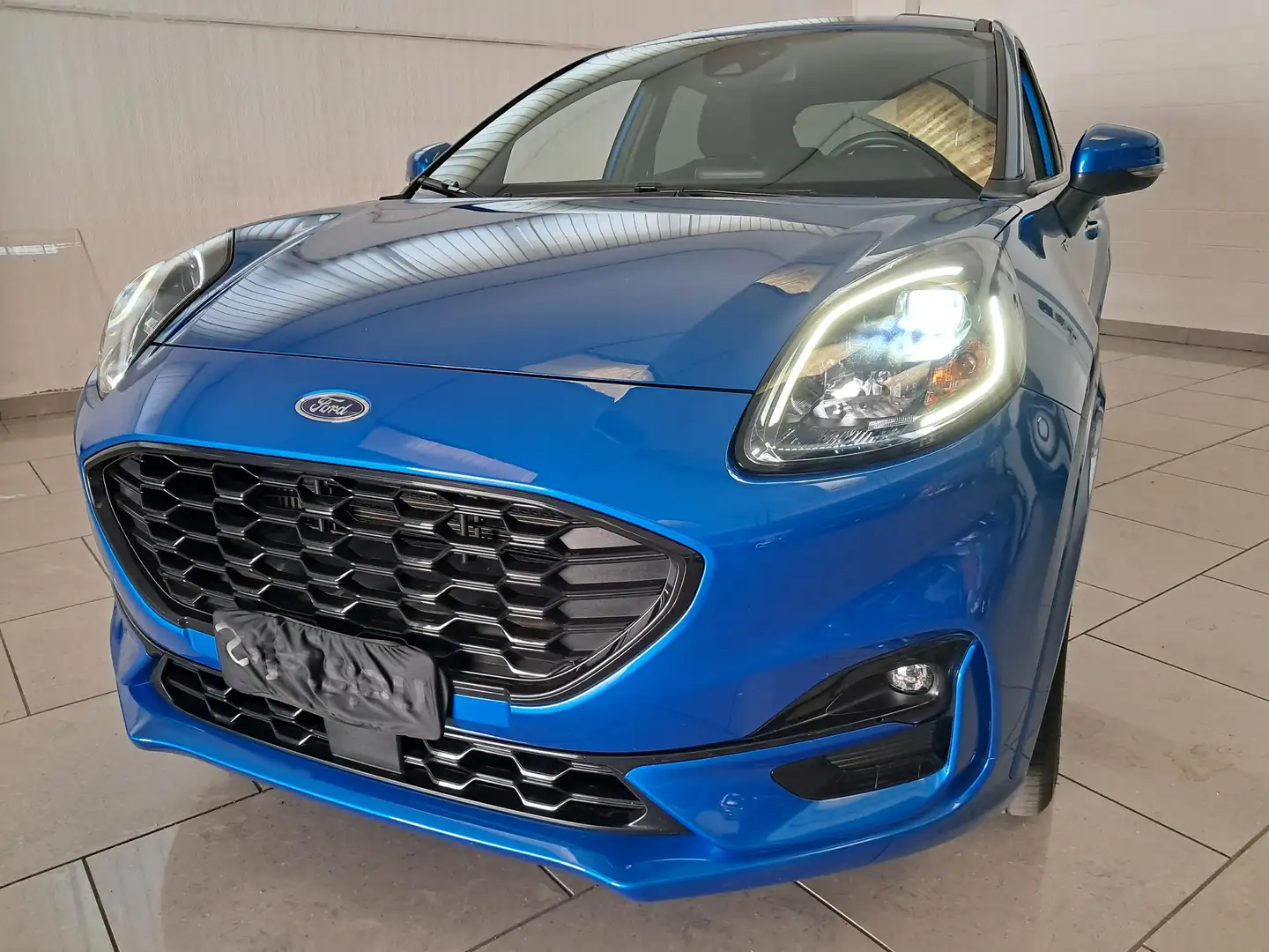 Ford Puma Puma II 2020 1.0 ecoboost h ST-Line Design 2 s Blauw - 1