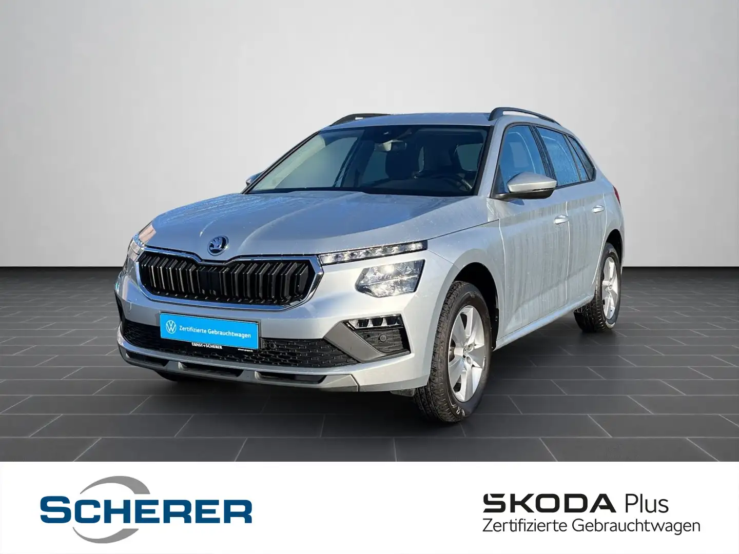 Skoda Kamiq 1.0 TSI DSG Selection LED+ACC+Kamera+App+C Silber - 1