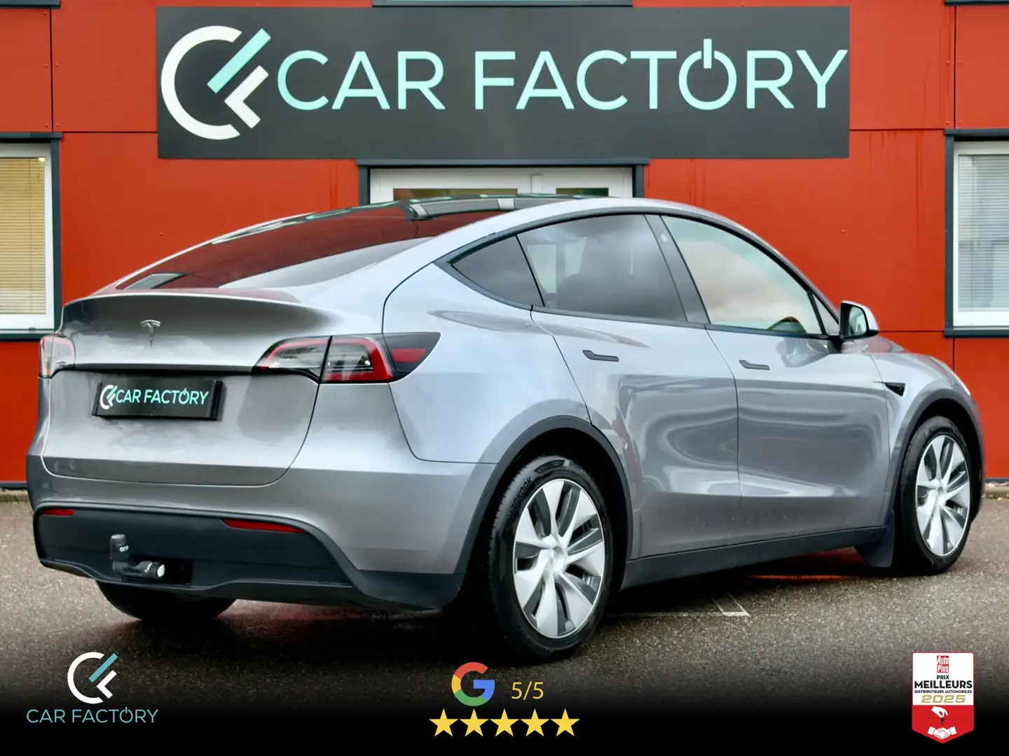 Tesla Model Y Grande Autonomie Dual Motor Autopilot amélioré Attelage Garantie 2031 Gris - 2