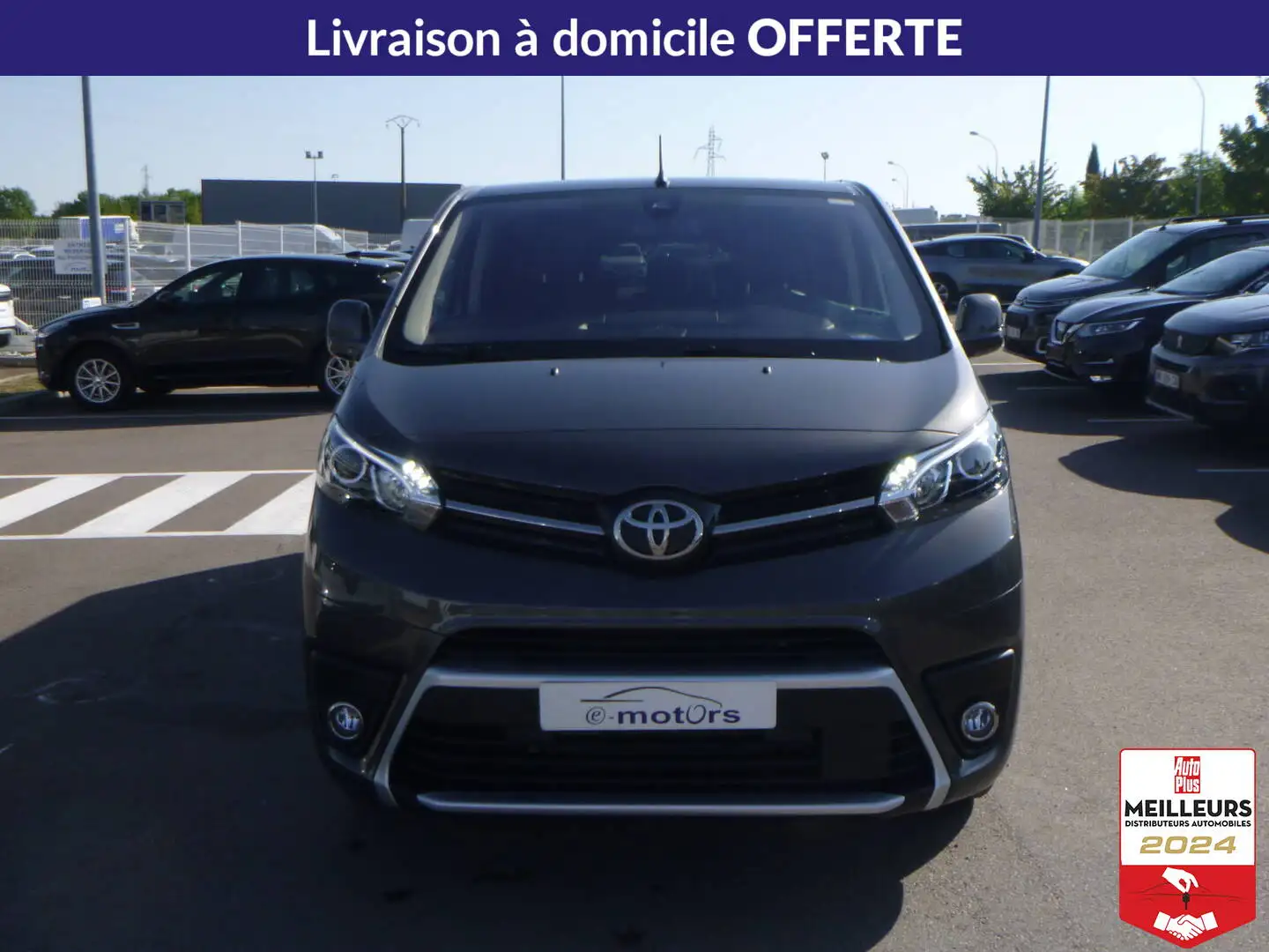Toyota Proace Long Lounge 180 D-4D BVA8 Gris - 2