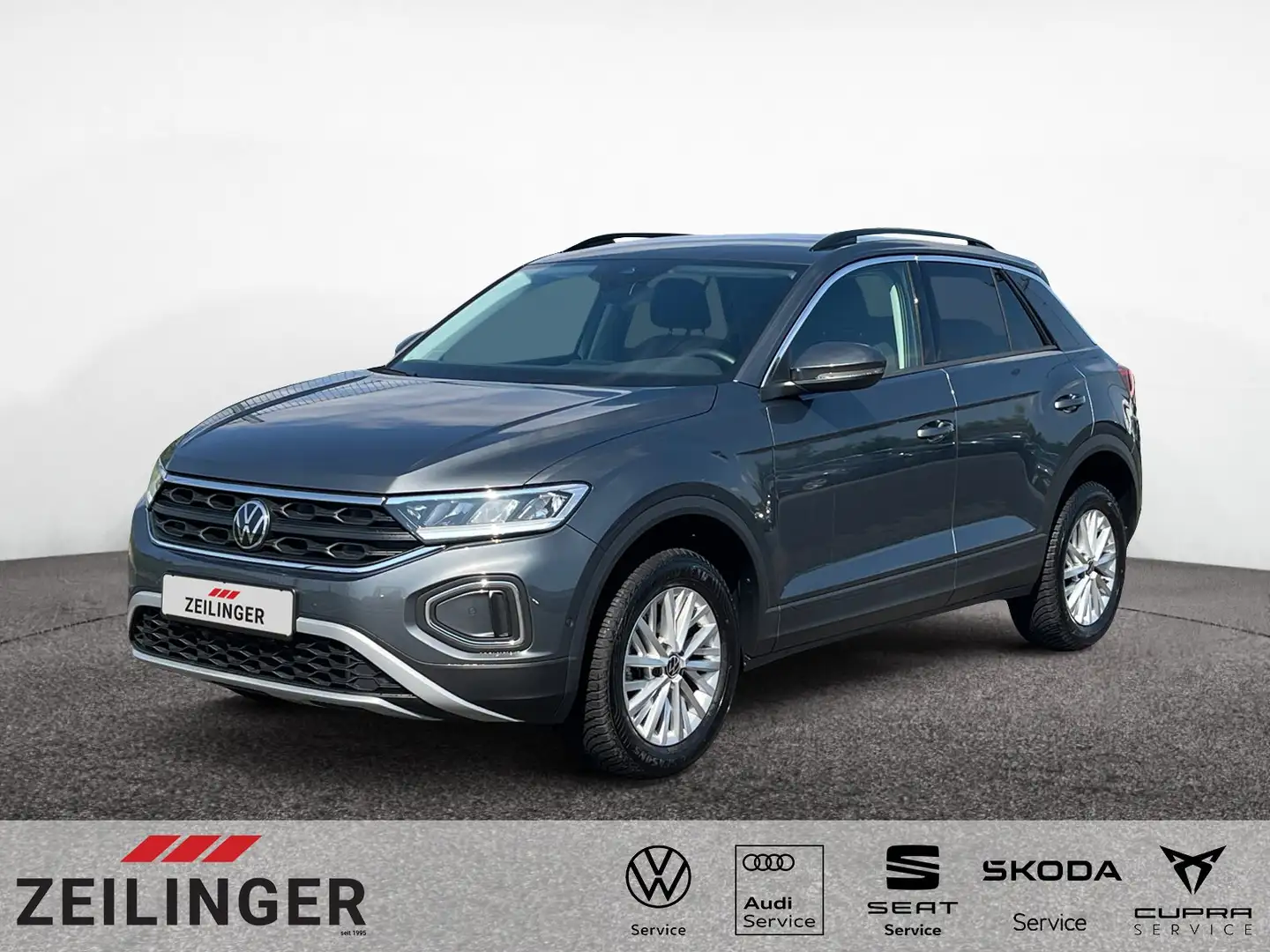 Volkswagen T-Roc Life TSI DSG|AHK|KAMERA|NAVI|ACC|WINTER-P. Grau - 1