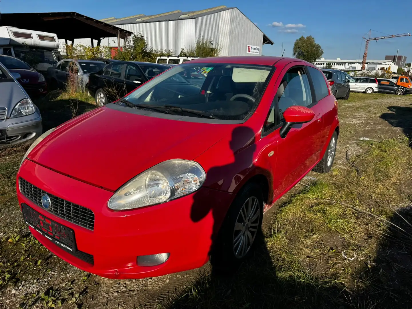 Fiat Grande Punto Grande Punto Diesel  3-Türer 1.3 16V Emotion Rot - 2