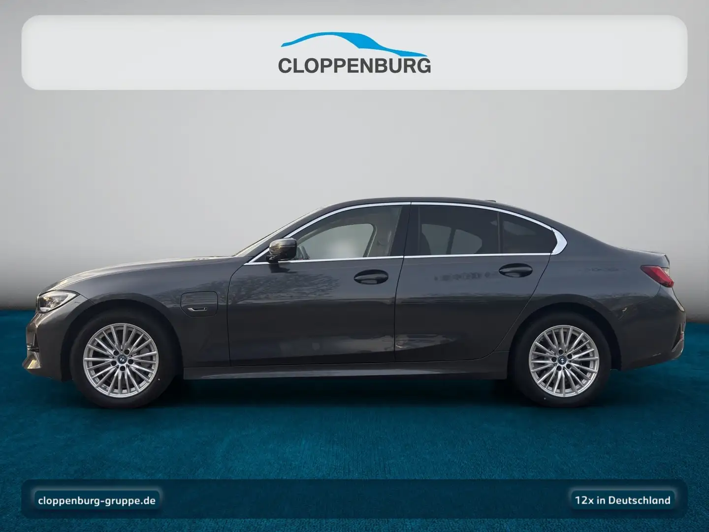 BMW 330 e Limousine Luxury Line Head-Up+Navi+360°+SHZ Gris - 2