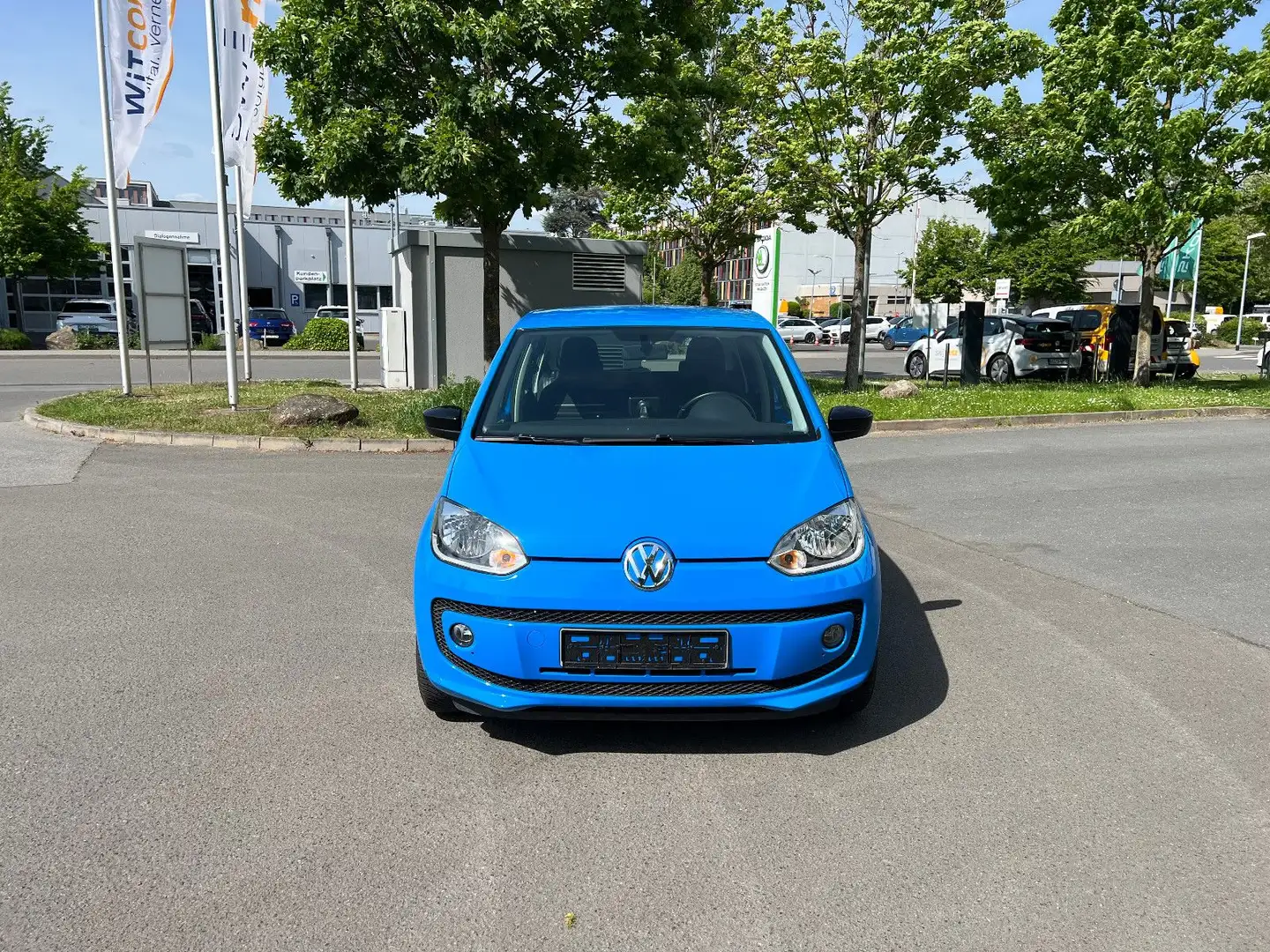 Volkswagen up! 1.0  cup up!*Klima*Navi*eFH*SzHz*5-Tür* Bleu - 2