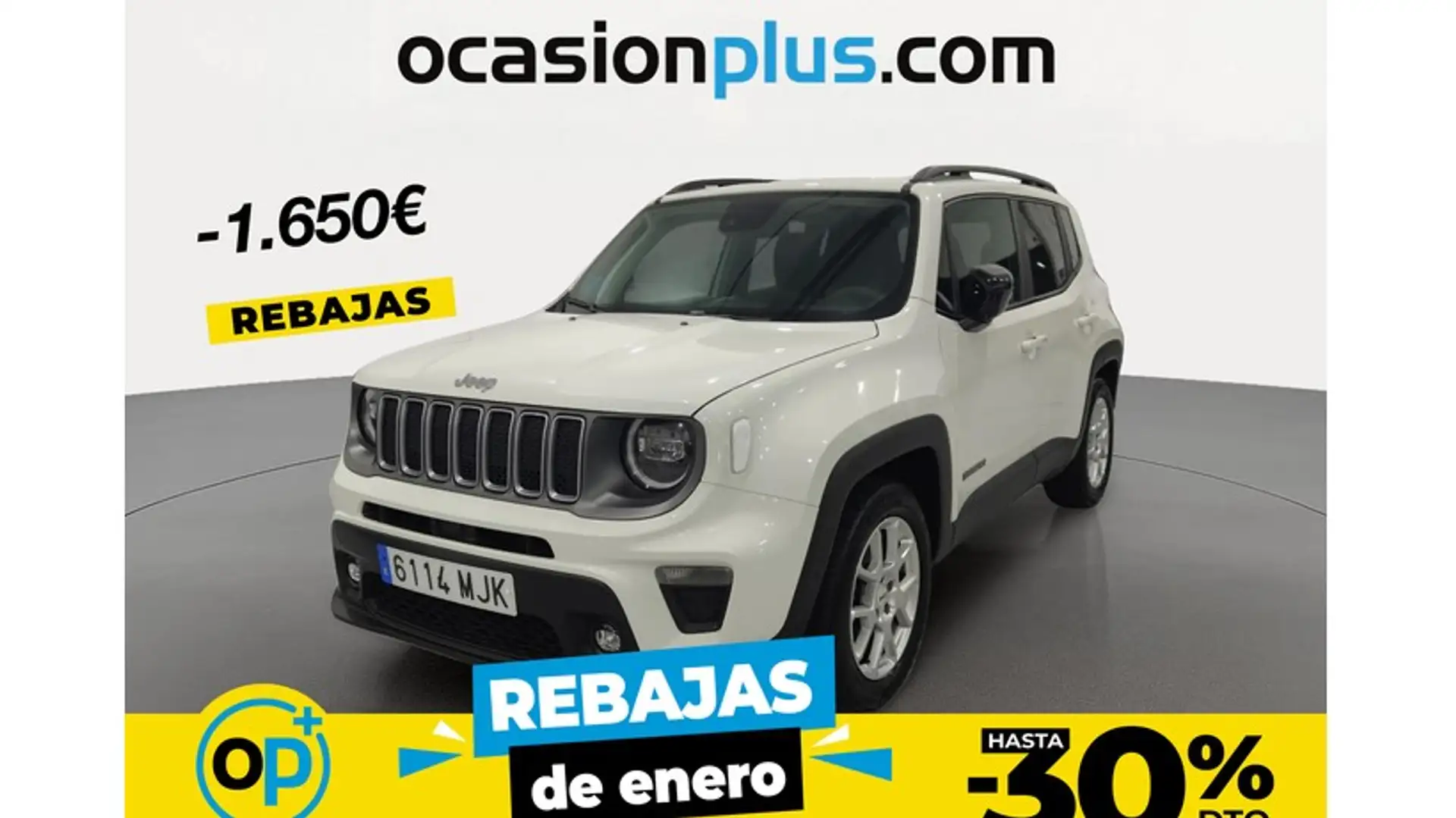 Jeep Renegade 1.5 MHEV Limited Blanc - 1