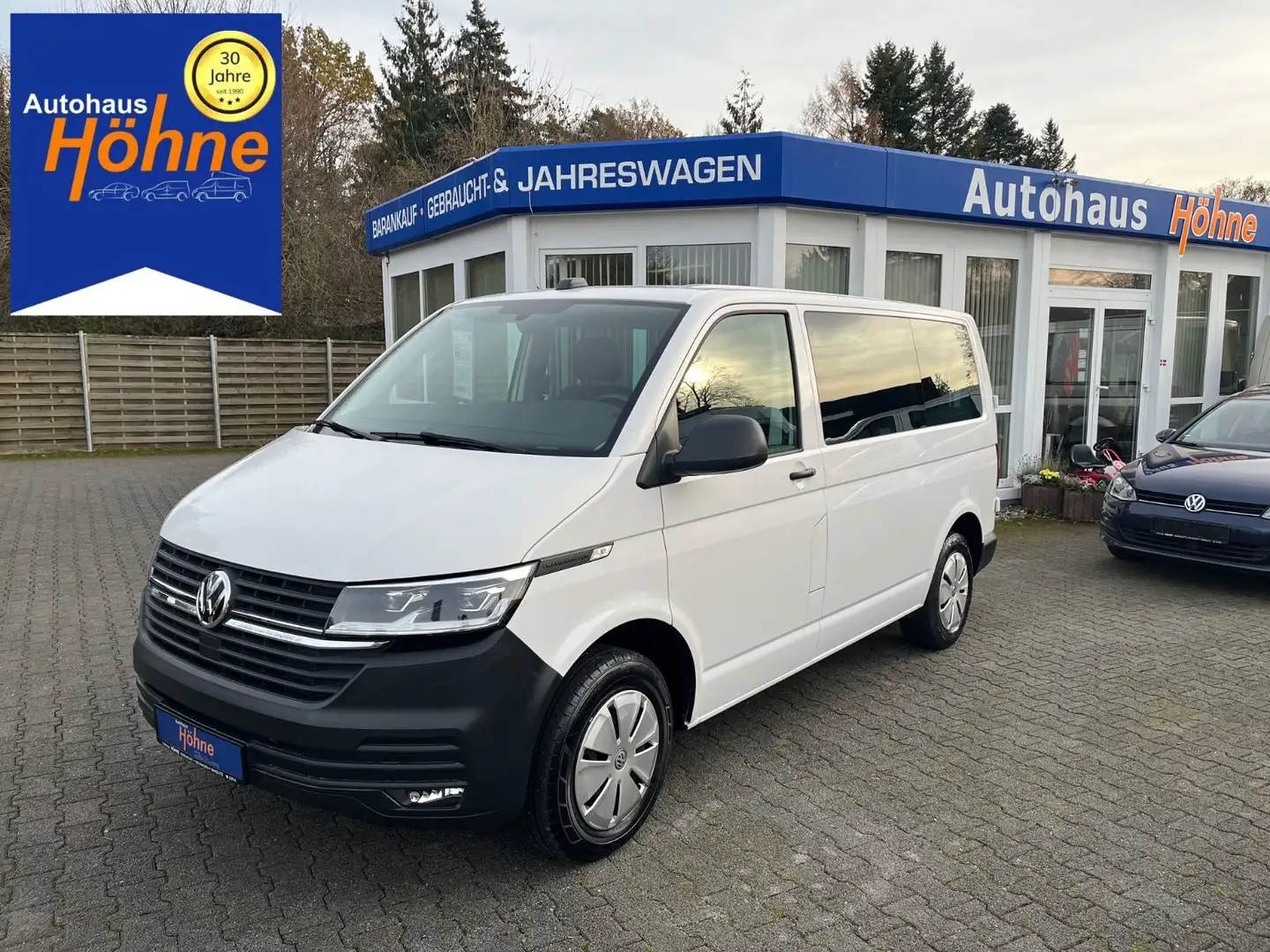 Volkswagen T6 Kombi T6.1 Kombi 2.0 TDI DSG-LED-Standhz.-8.Sitze Blanc - 1