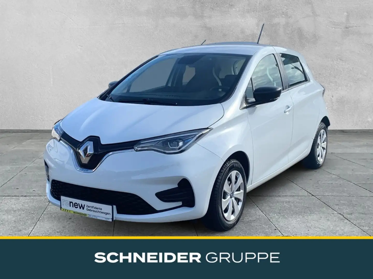 Renault ZOE LIFE BATTERIEKAUF R110 Z.E. 50 Life KLIMA+CCS+LED Weiß - 1