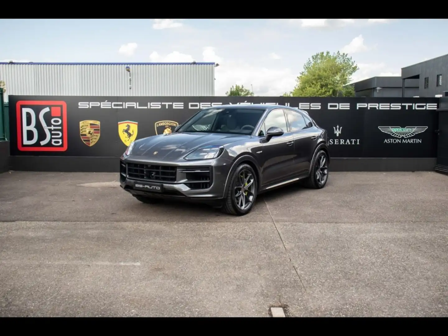 Porsche Cayenne Coupé E-Hybrid - 470ch - Pack sport allégé ! Серый - 1