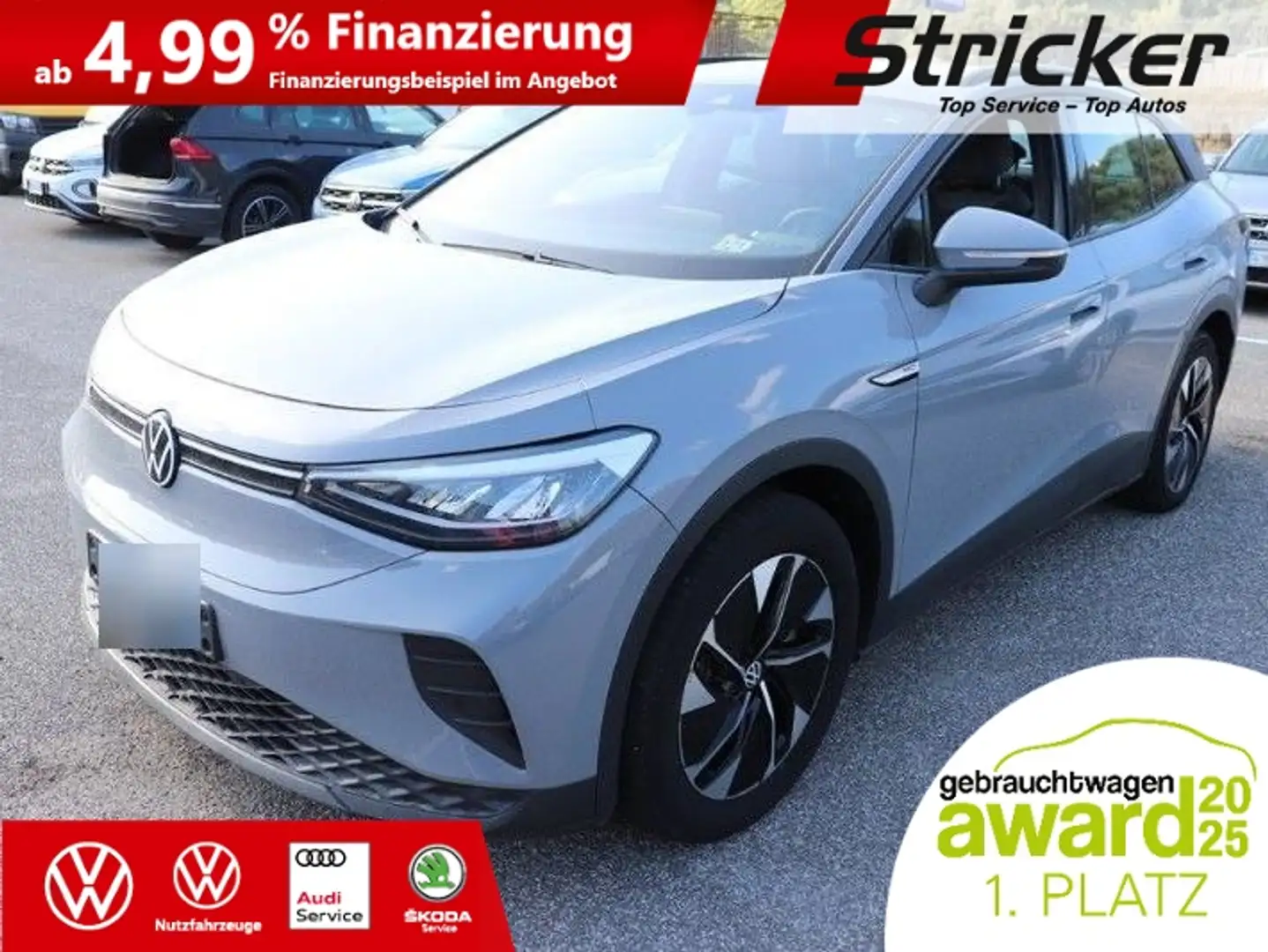 Volkswagen ID.4 Pro Performance 150/77 279,-ohne Anzahlung Navi A Grau - 1