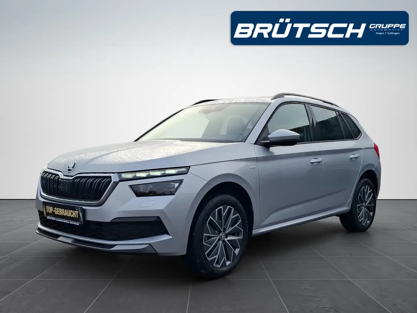 Skoda Kamiq 1.0 TSI Tour KLIMA / NAVI / KAMERA / SITZHEIZUNG Silber - 1