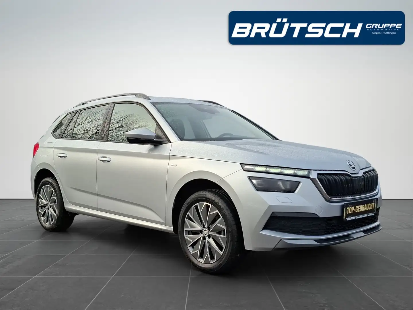 Skoda Kamiq 1.0 TSI Tour KLIMA / NAVI / KAMERA / SITZHEIZUNG Silber - 2