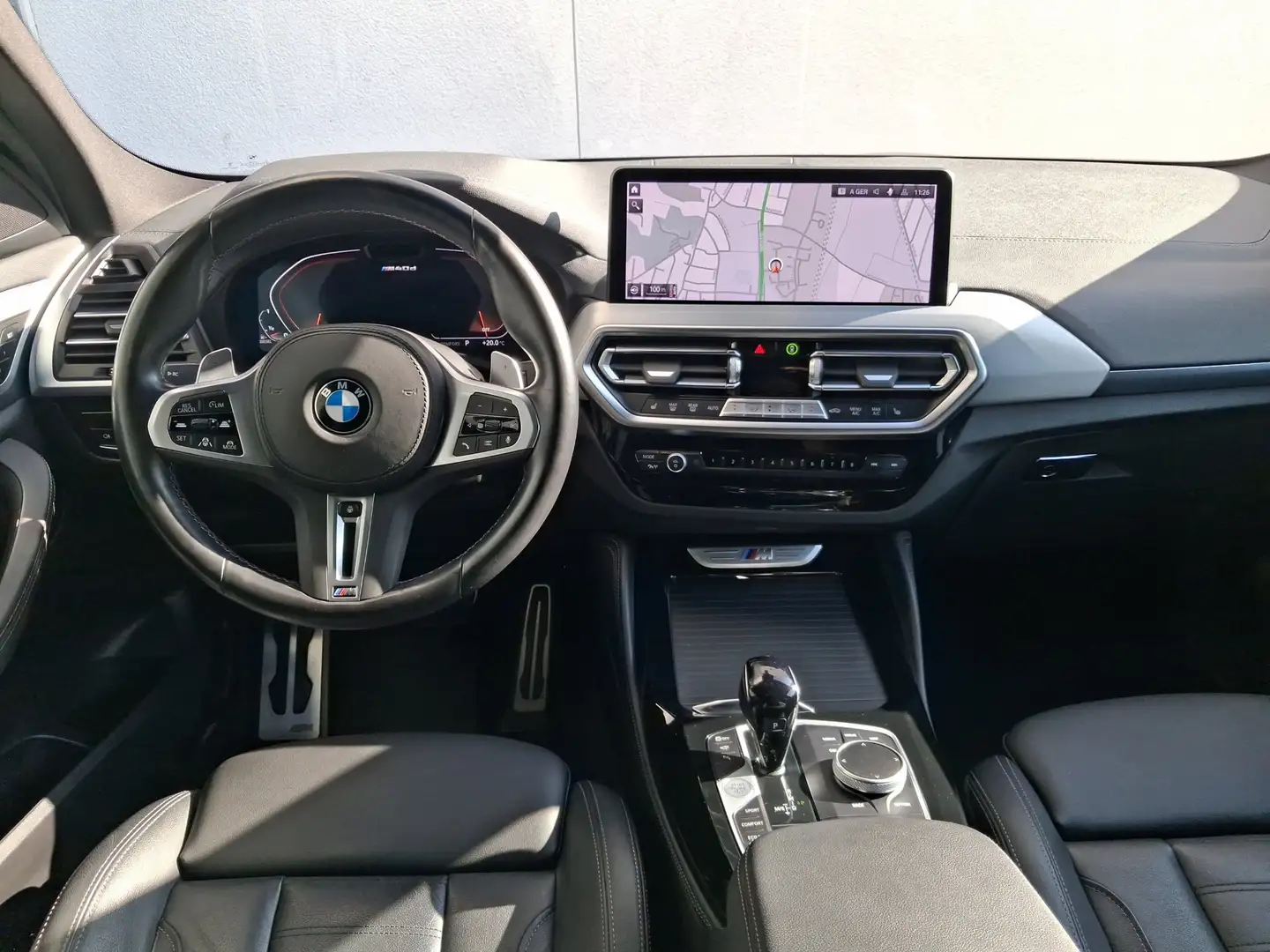 BMW X4 M 40d Laser Navi SHZ HUD HiFi ParkAs+ AHK Schwarz - 2