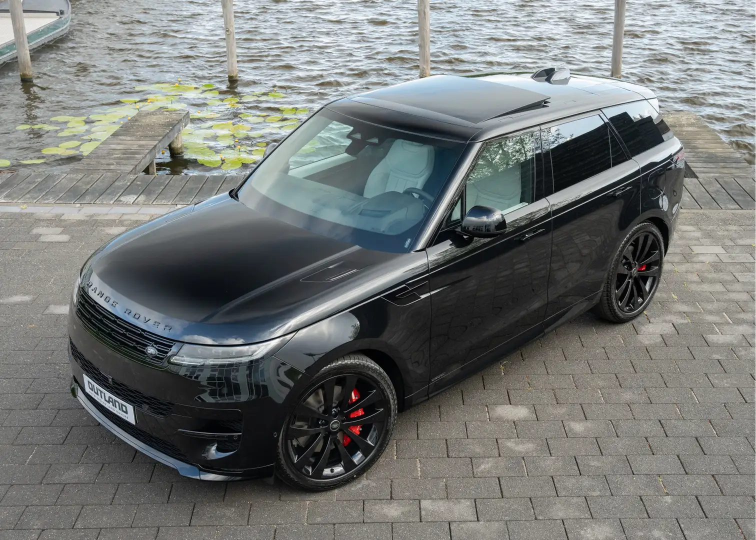 Land Rover Range Rover Sport P550e Autobiography | Light Cloud interieur | Full Zwart - 2