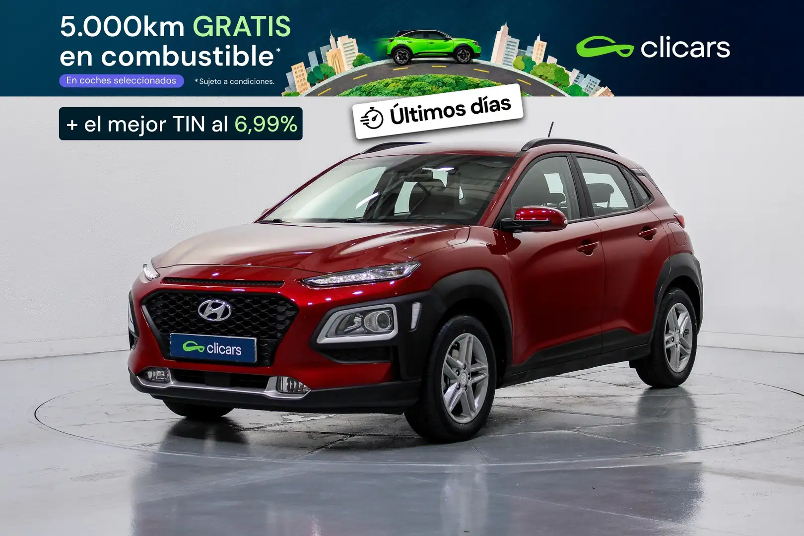 Hyundai KONA 1.0 TGDI Klass 4x2 Rojo - 1