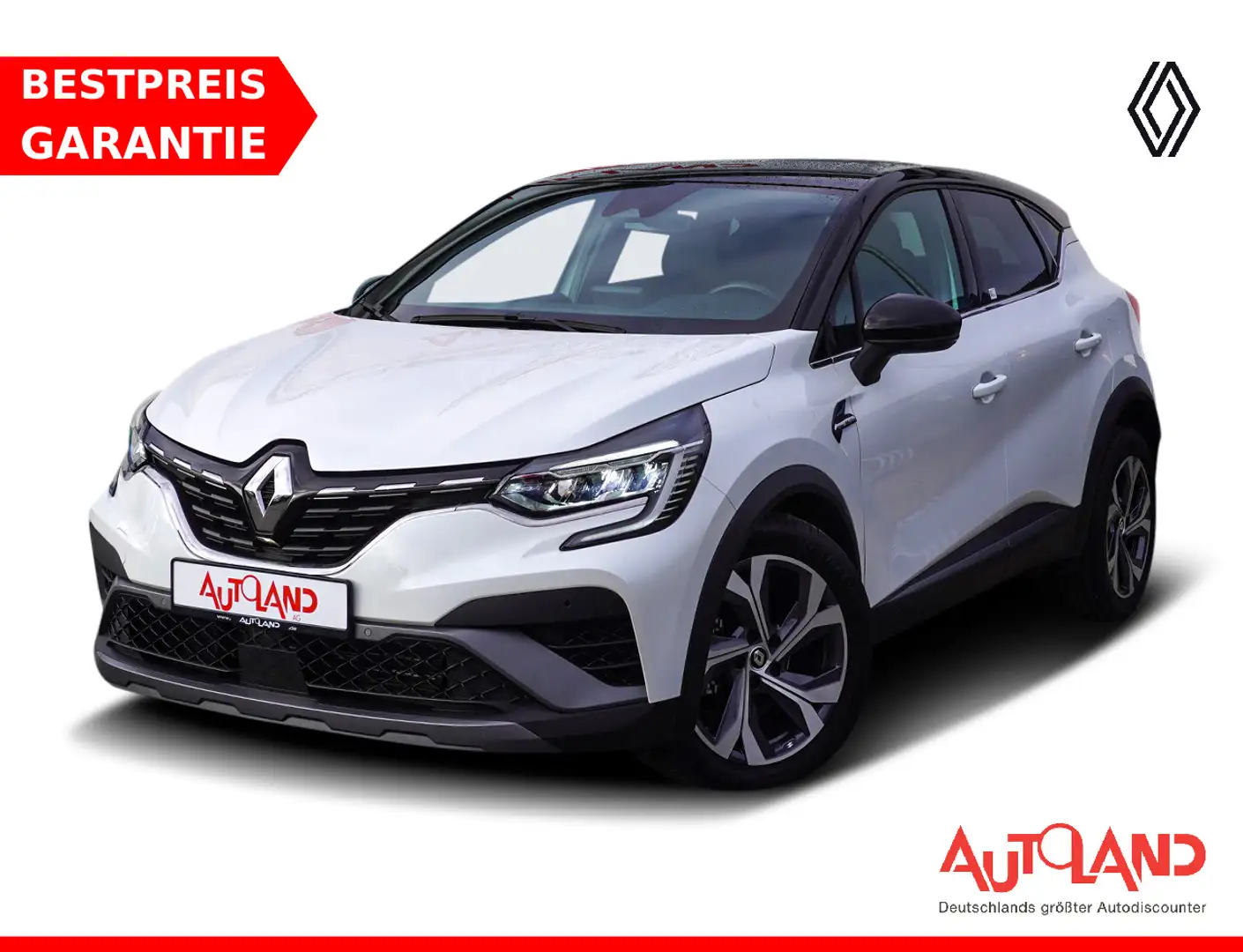 Renault Captur II 1.3 TCE R.S. Line LED Navi PDC Kamera Blanc - 1