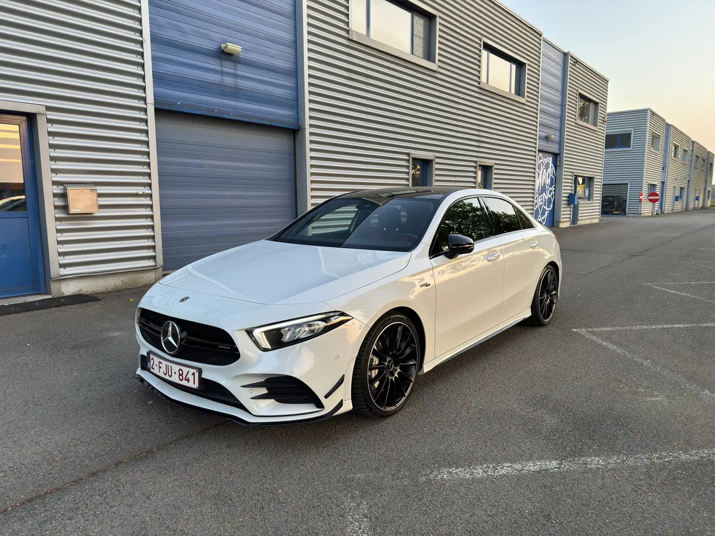 Mercedes-Benz A 35 AMG AMG A35 4Matic Speedshift DCT Blanc - 2
