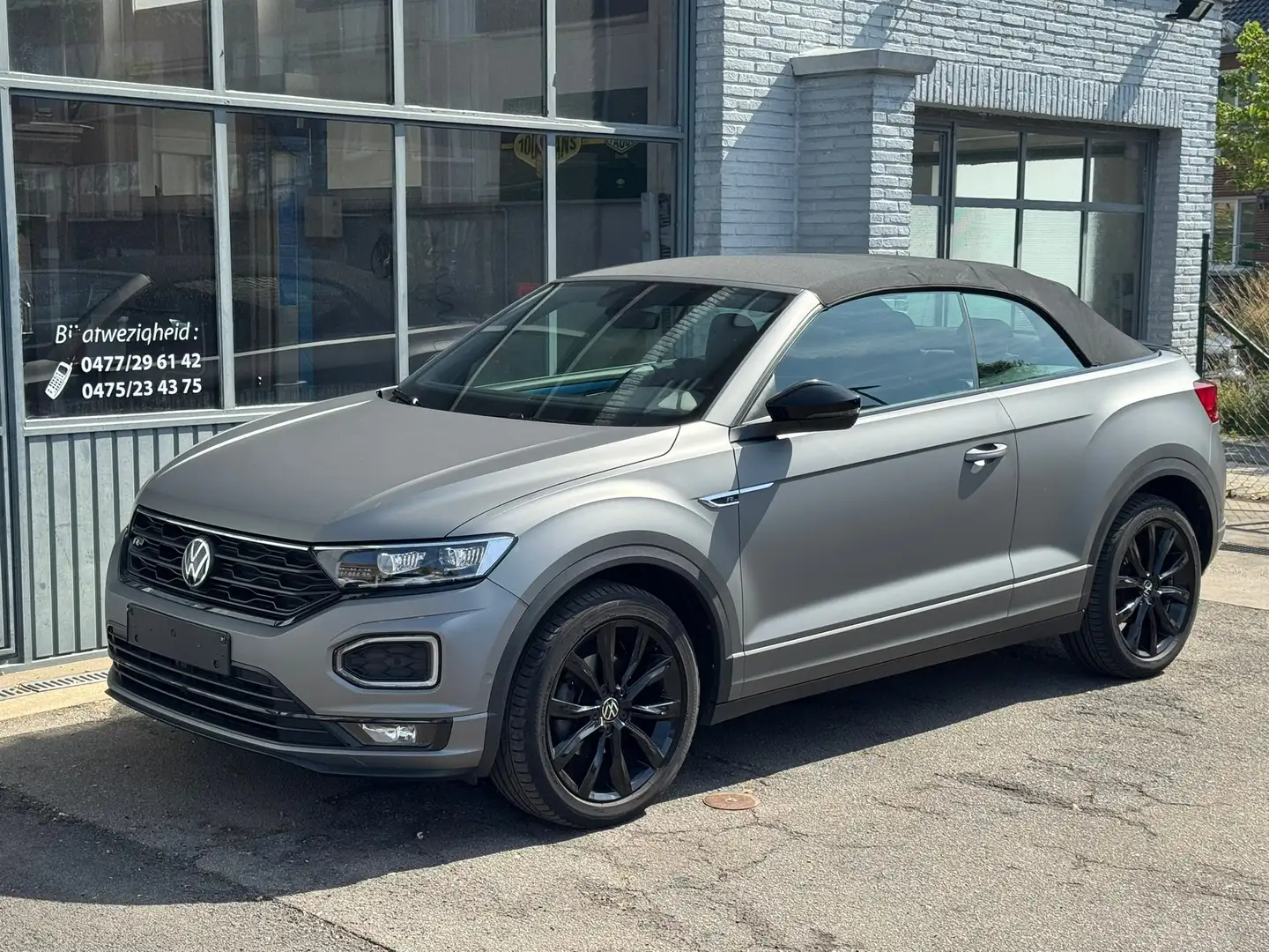 Volkswagen T-Roc Cabriolet 1.5 TSI R-Line DSG✅ Cockpit Digital✅ Gris - 2