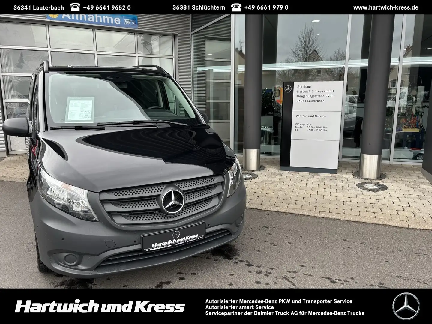 Mercedes-Benz Vito Vito Tourer 116 CDI Pro extralang+Park-Paket+Audio Schwarz - 1