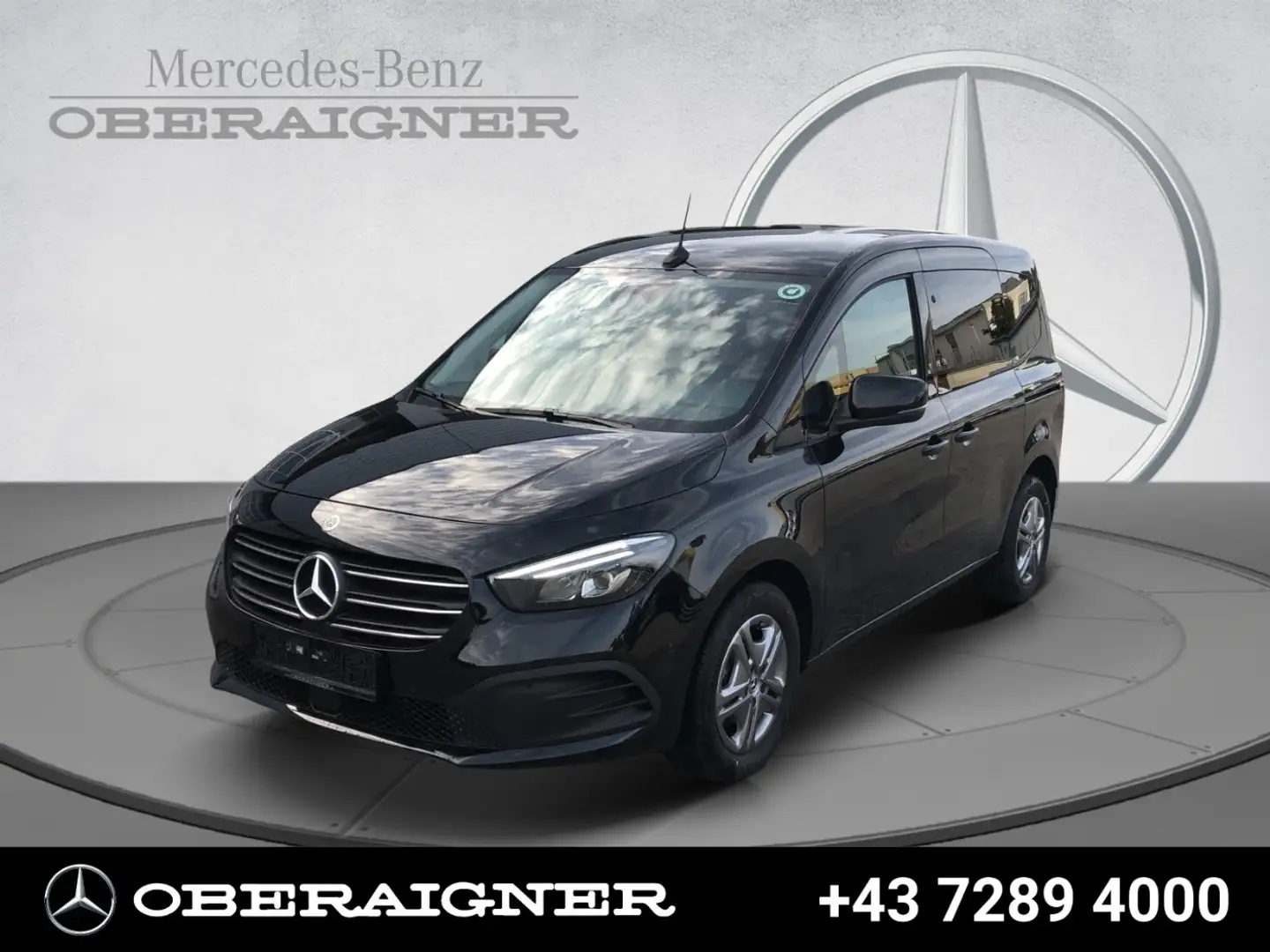 Mercedes-Benz T-Class T 180 d STYLE Standard Leder Navi MBUX AUT RKam Schwarz - 2