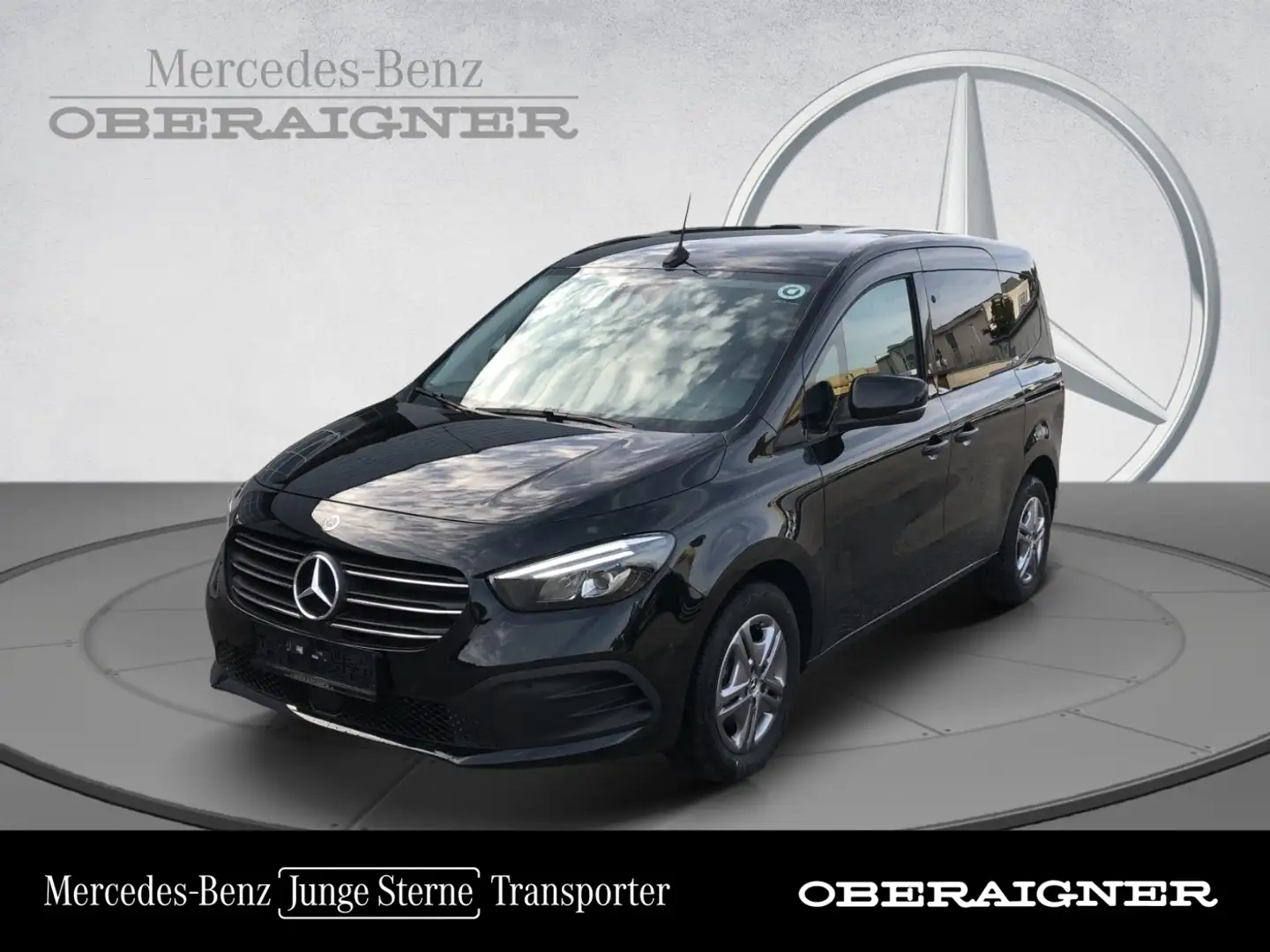 Mercedes-Benz T-Class T 180 d STYLE Standard Leder Navi MBUX AUT RKam Schwarz - 1