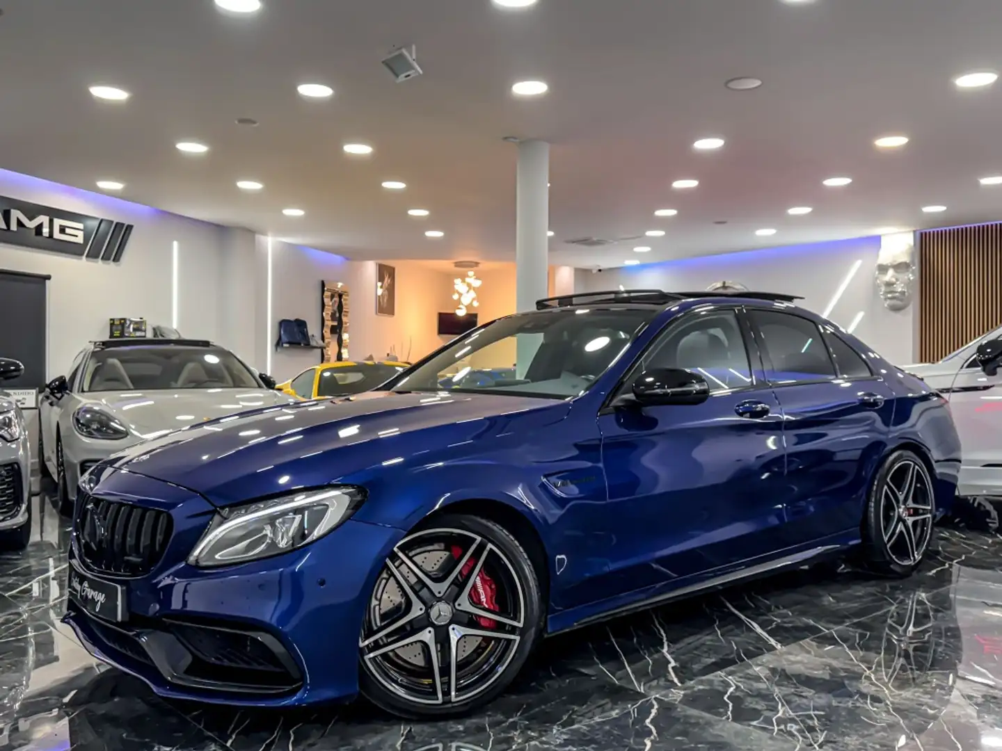 Mercedes-Benz C 63 AMG 7G Plus Azul - 1