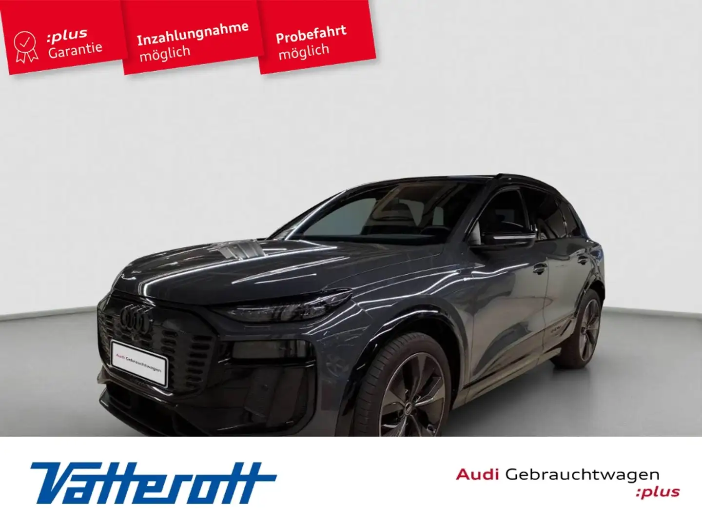 Audi Q6 e-tron performance edition one grey AHK Luftfed. Grau - 1