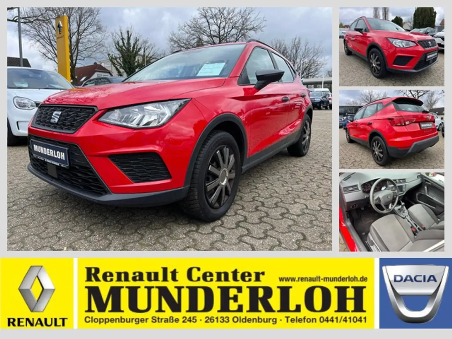 SEAT Arona Reference Rosso - 1