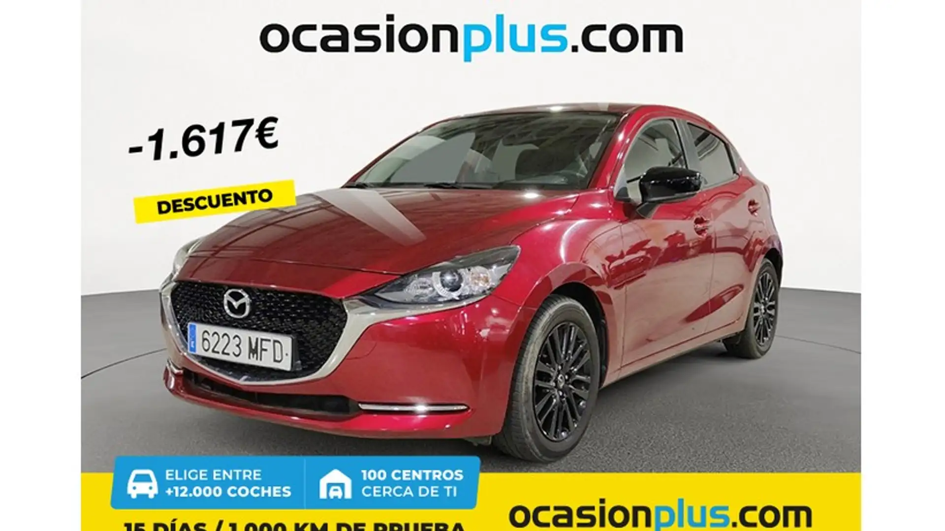 Mazda 2 1.5 Skyactiv-g Black Tech Edition 55kW Rojo - 1