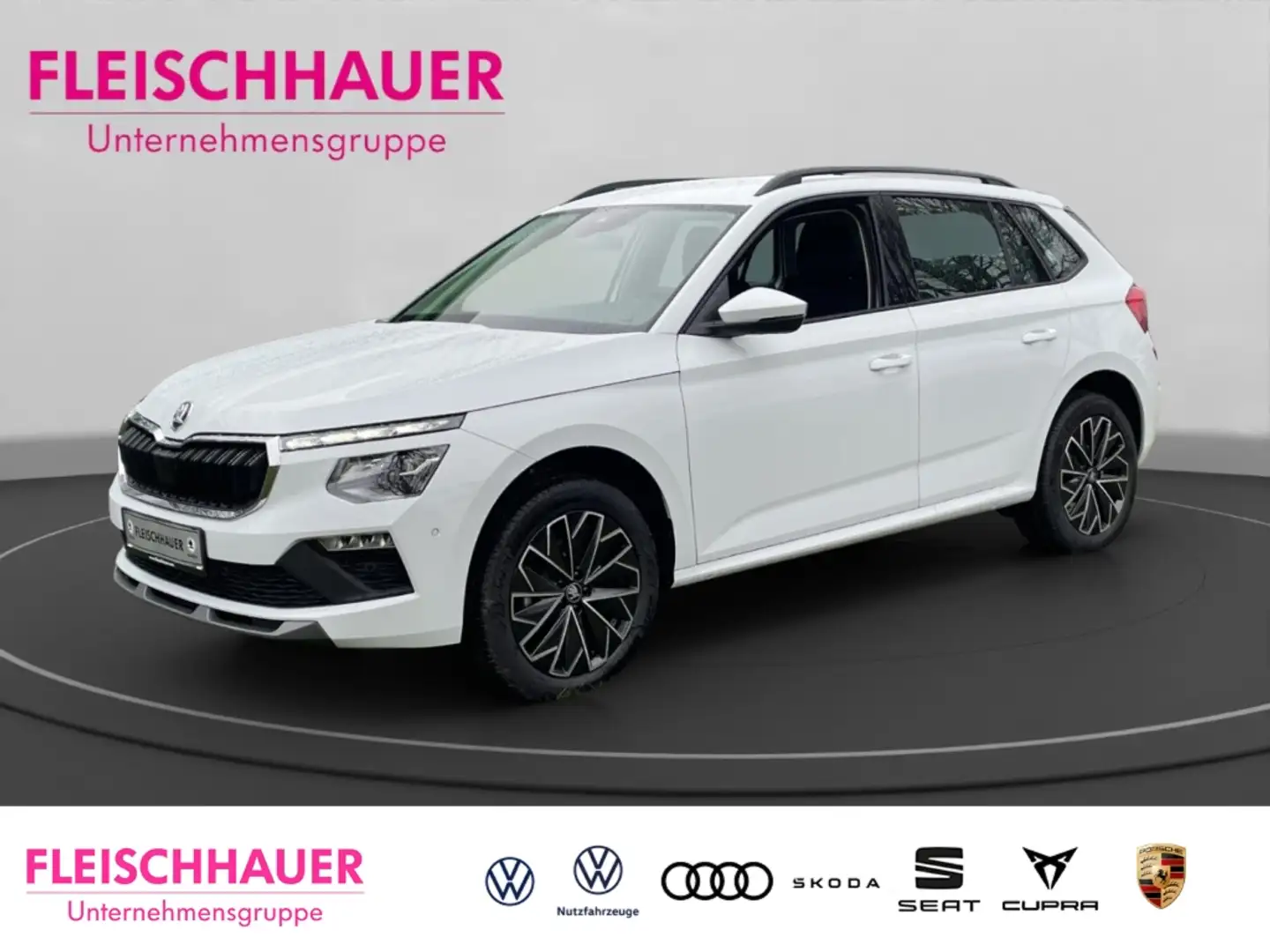 Skoda Kamiq 1.5 TSI Tour ACC CARPLAY LED  NAVI PHONEBOX Weiß - 1