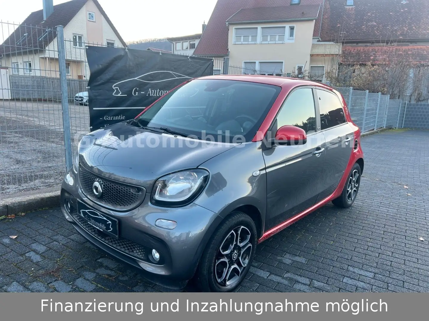 smart forFour electric / EQ*Navi*CAM*Leder*ShZ*1.Hand Rouge - 1