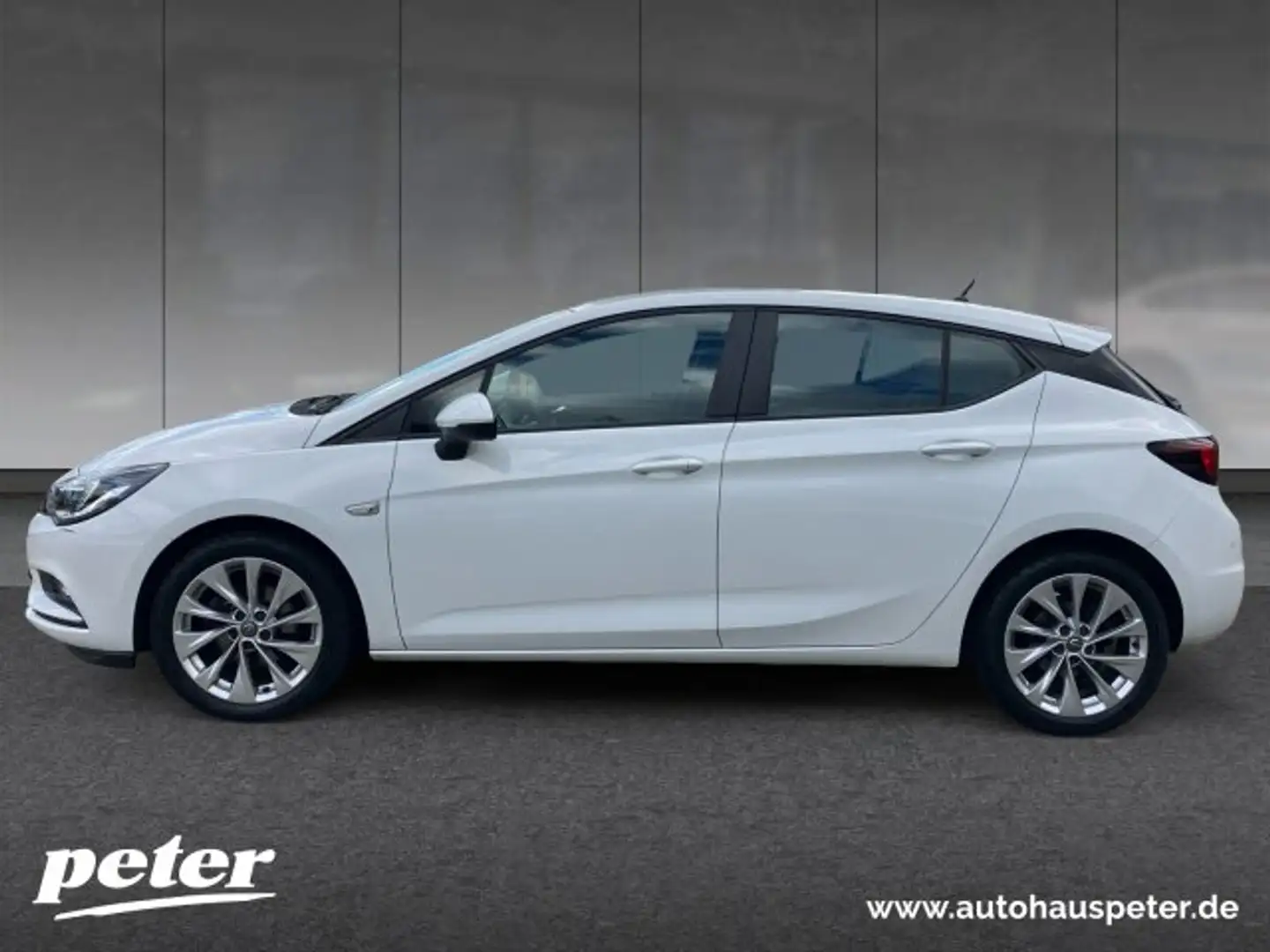 Opel Astra Astra K 1.4 Turbo Edition Klima Alufelgen 125PS Blanc - 2