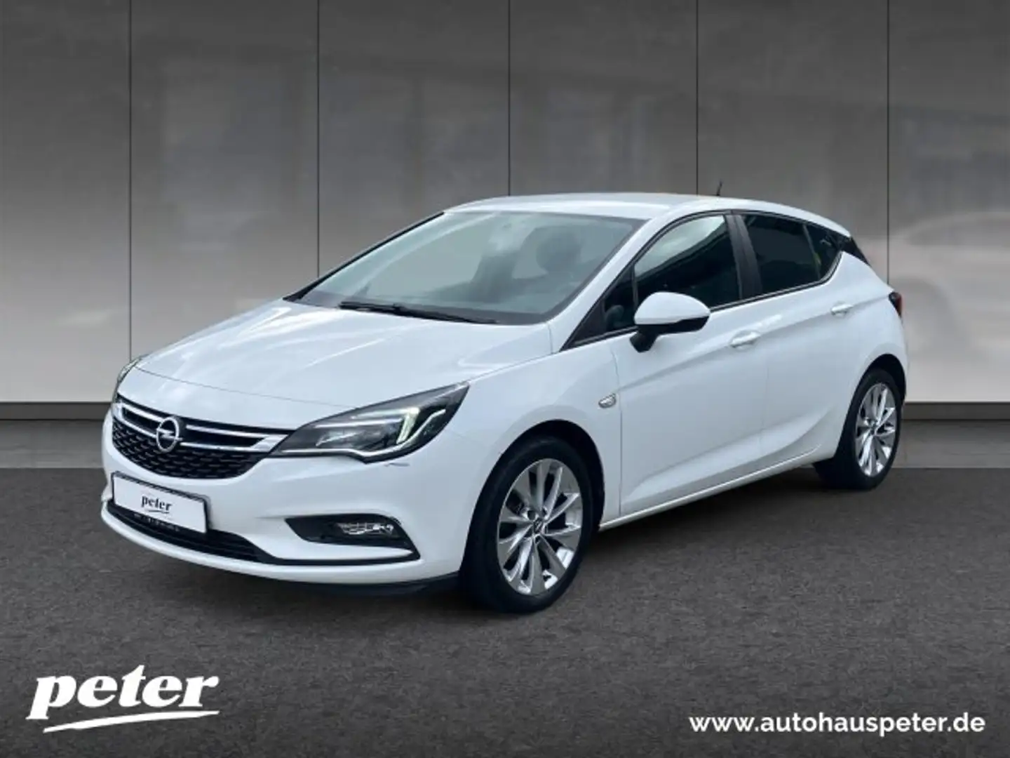 Opel Astra Astra K 1.4 Turbo Edition Klima Alufelgen 125PS Weiß - 1