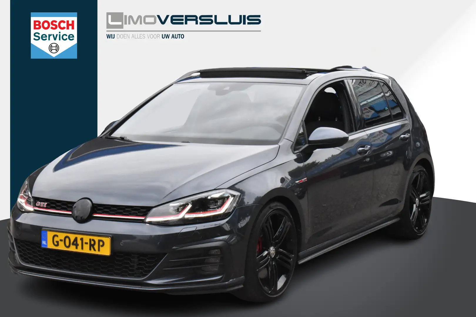Volkswagen Golf GTI 2.0 TSI Performance Schuifdak | Keyless | Virtual Grijs - 1