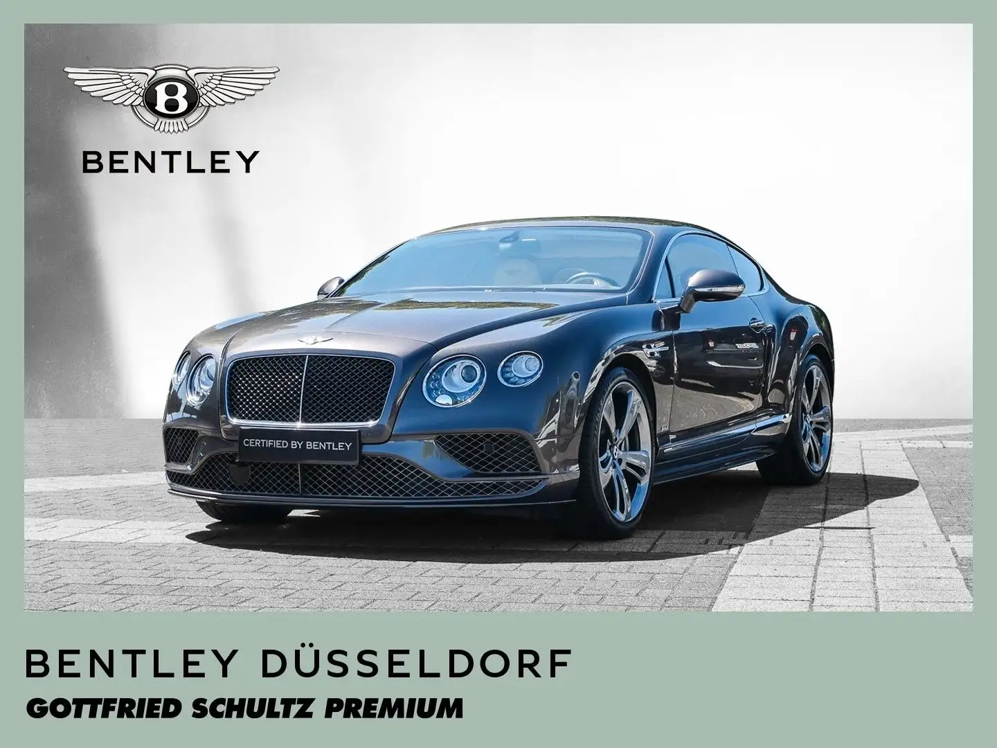 Bentley Continental GT Speed // BENTLEY DÜSSELDORF Braun - 1