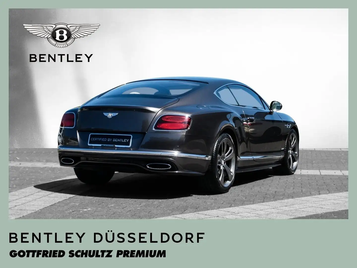 Bentley Continental GT Speed // BENTLEY DÜSSELDORF Brun - 2