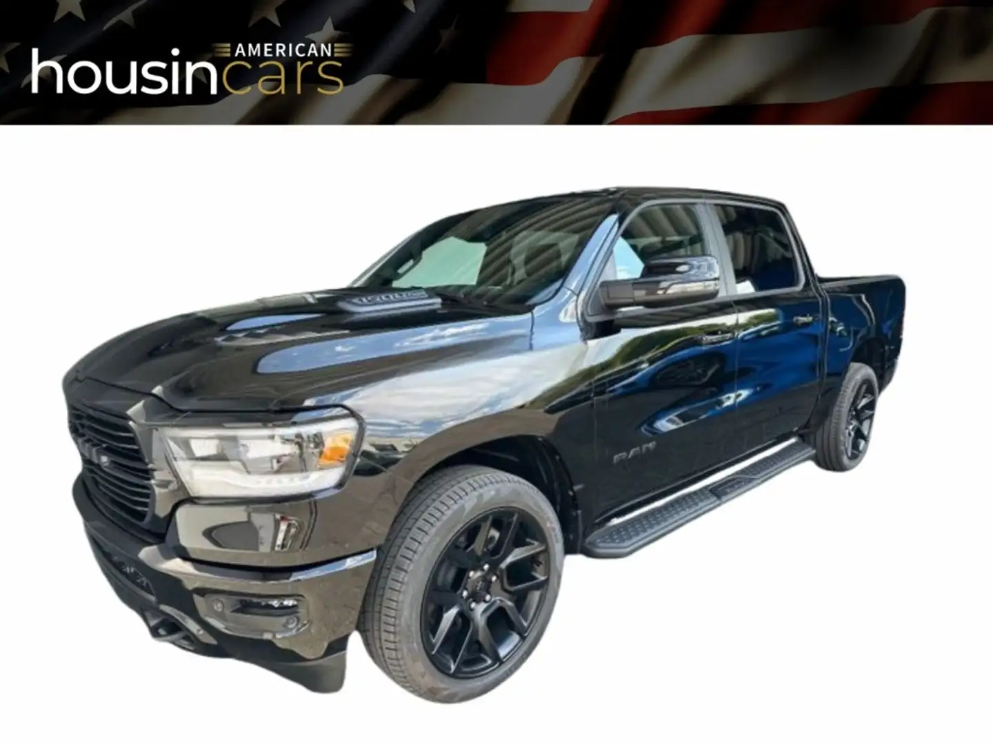 RAM 1500 Laramie Fekete - 1