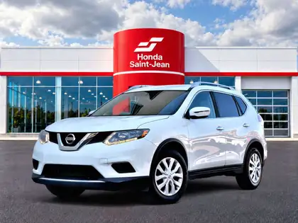 White 2016 Nissan Rogue SUV / Crossover Front-Wheel Drive Automatic