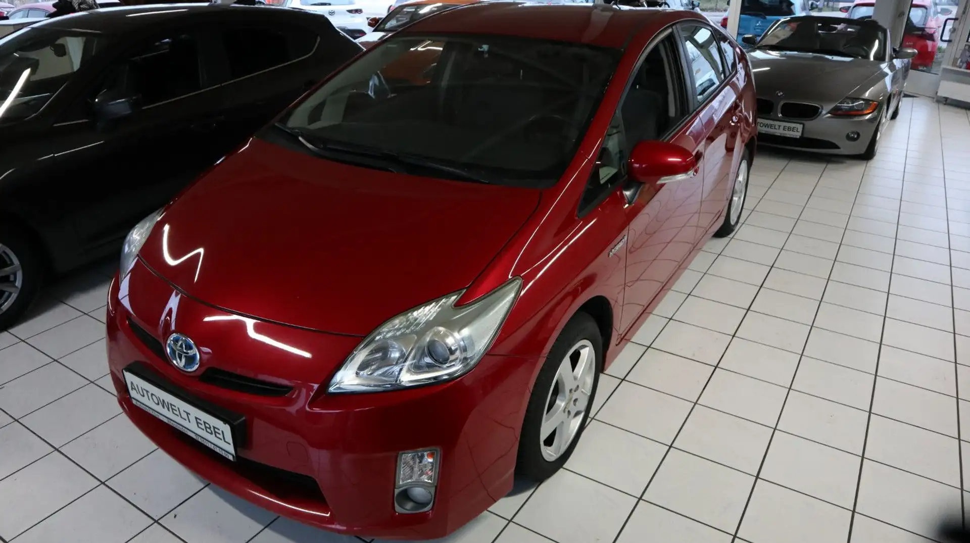 Toyota Prius Life *1.Hand*PDC*Scheckheft-gepflegt* Rot - 1