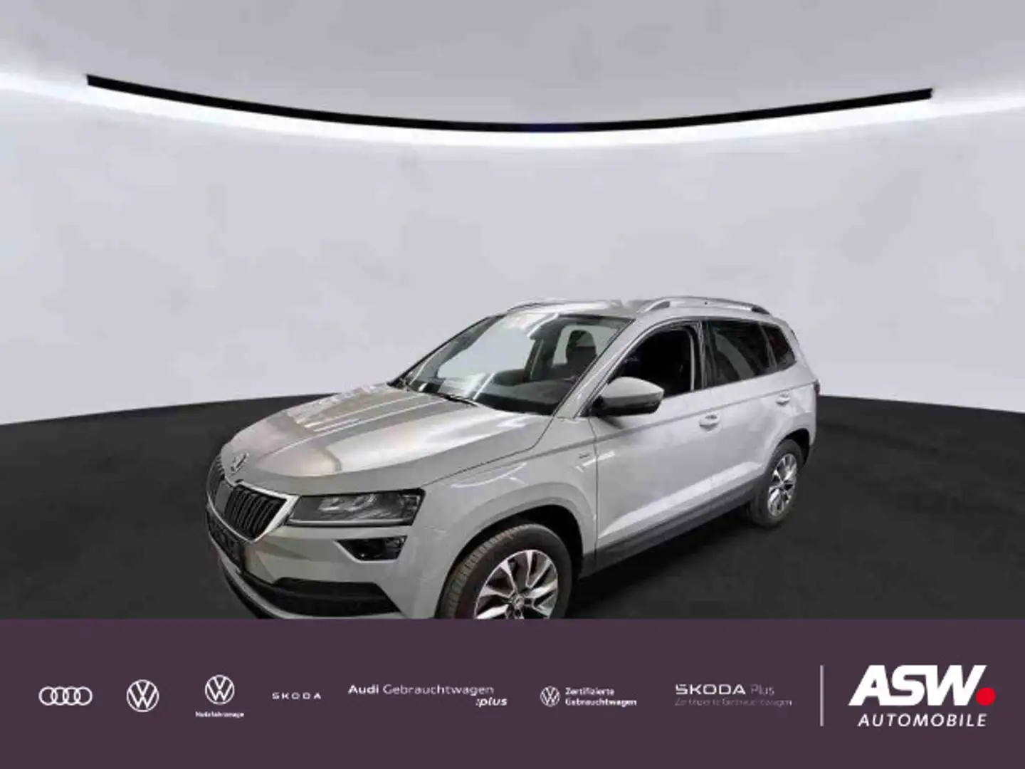 Skoda Karoq Clever 2.0TDI DSG LED PDC ACC AHK SHZ Grau - 1