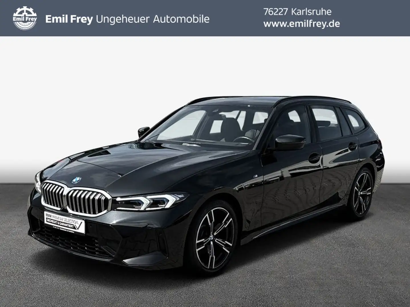 BMW 318 i Touring Aut. Schwarz - 1