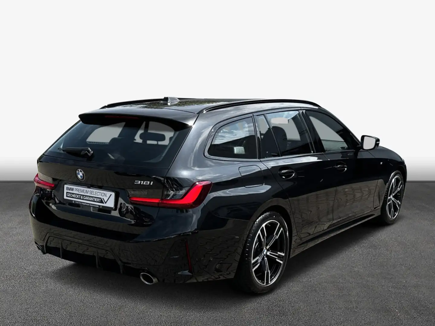 BMW 318 i Touring Aut. Schwarz - 2