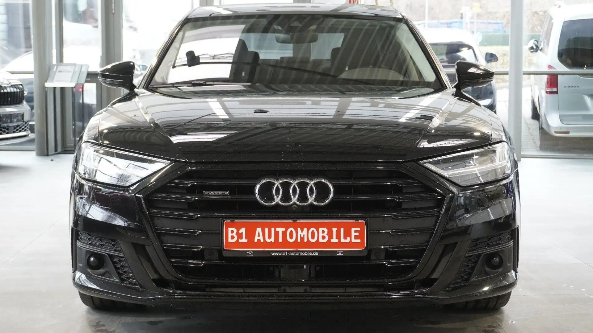 Audi A8 50  quat S-Lin*AHK*Pano*Keyless*360°*B&O*20'' Schwarz - 2