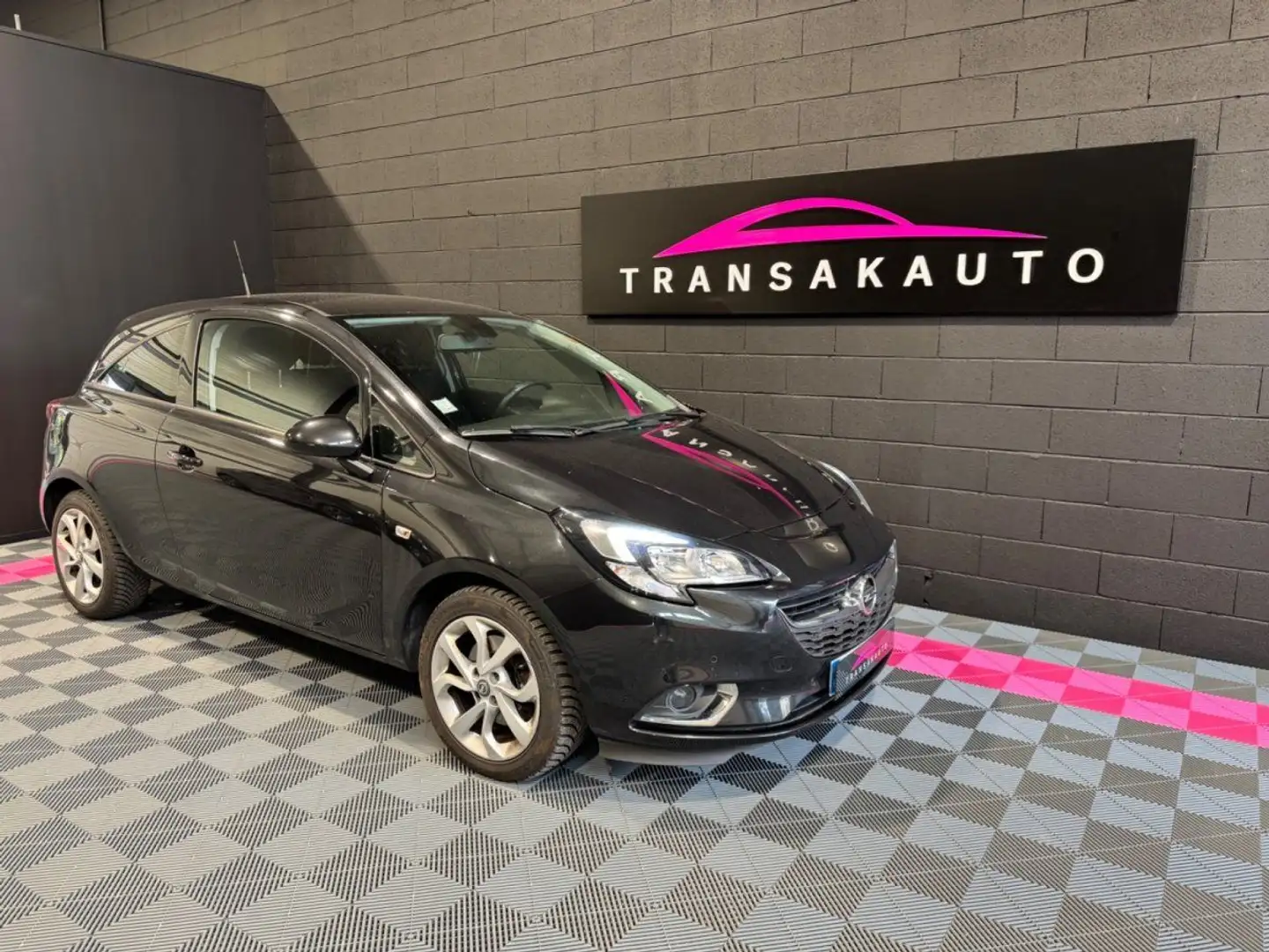 Opel Corsa 1.4 90 ch ecoflex Edition SIÈGES %2B VOLANT CHAUFFANT Negro - 1